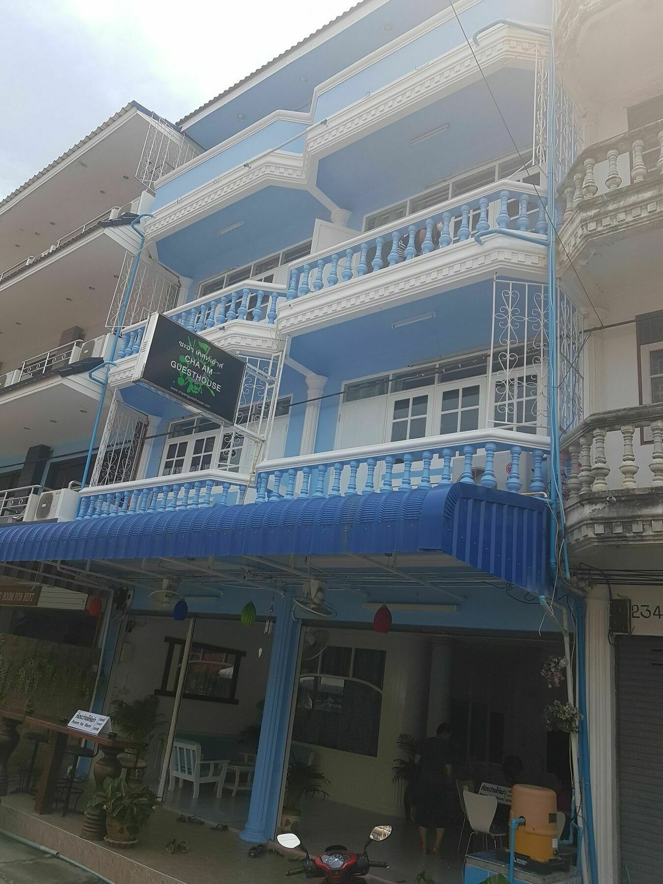 Chaam Guesthouse Cha-am Exterior foto