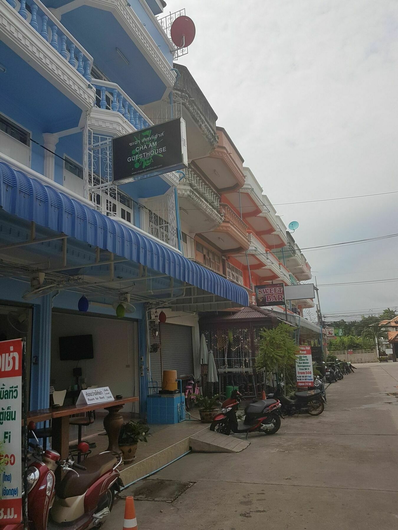 Chaam Guesthouse Cha-am Exterior foto